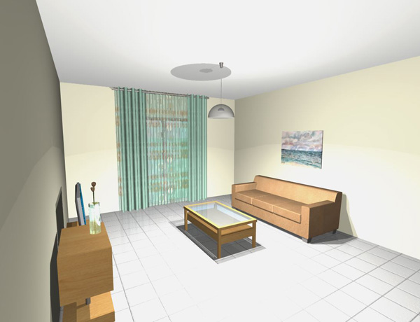 Κουρτίνα και τραπαρία σε βεραμάν σε συνδυασμό με σωμόν και ροζ αποχρώσεις Κουρτίνα και τραπαρία σε βεραμάν σε συνδυασμό με σωμόν και ροζ αποχρώσεις